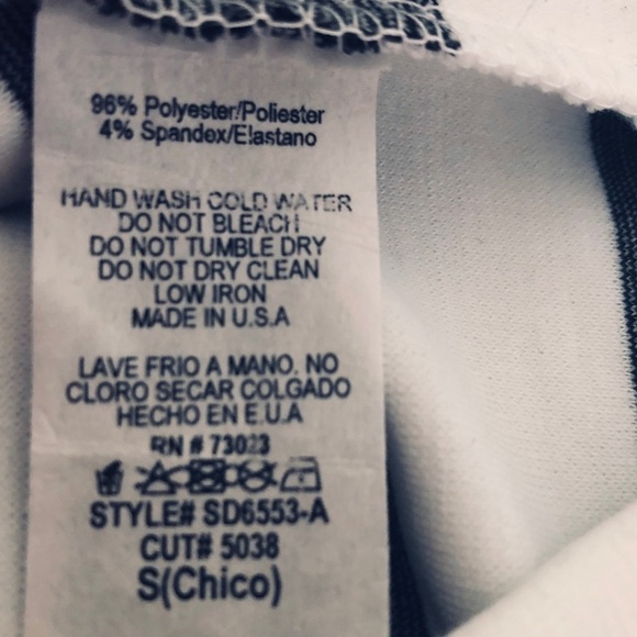 Style Rack Black and White striped spaghetti strap bodycon mini dress size small - Picture 6 of 6